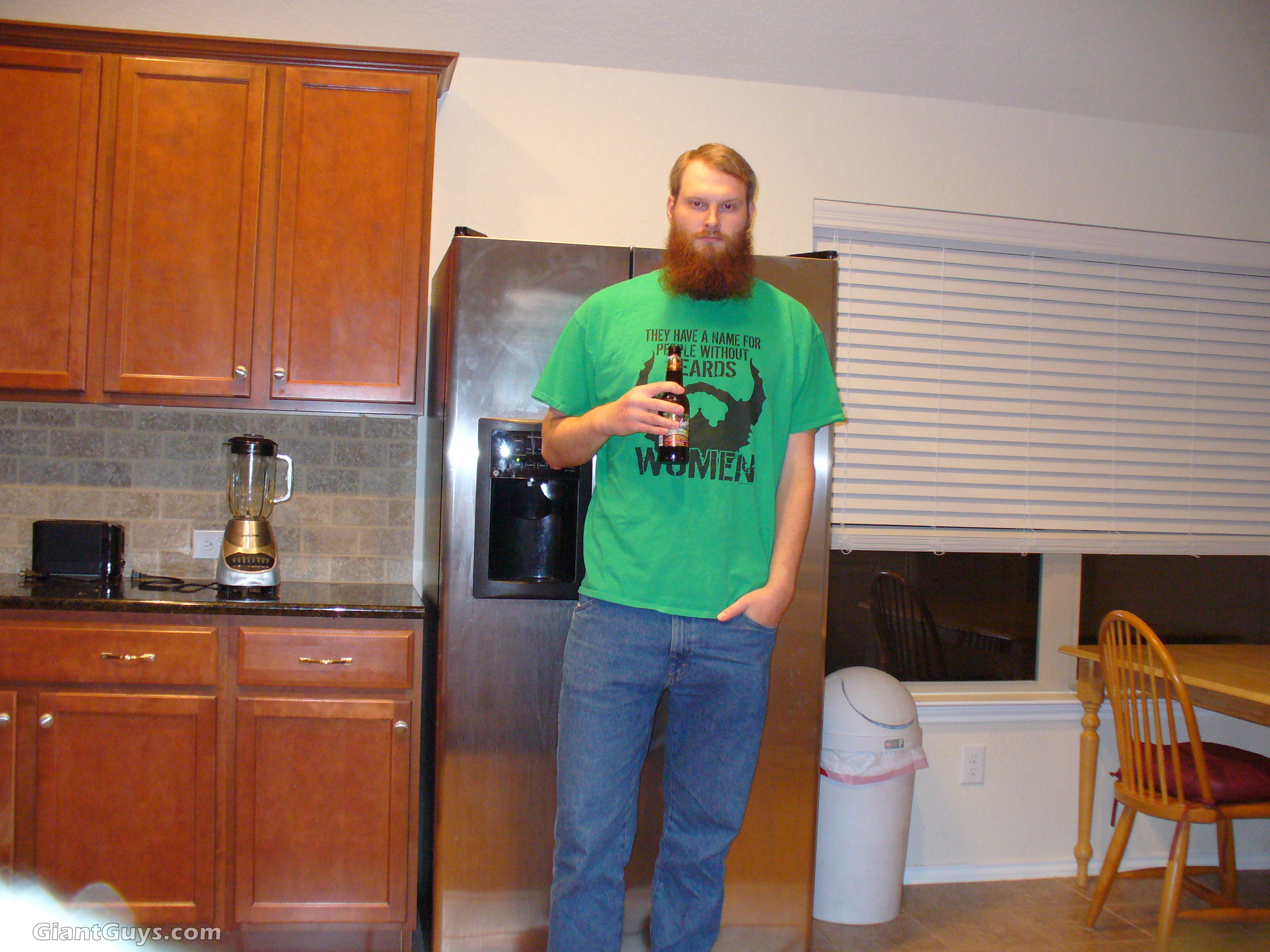 Have you dwarfed your refrigerator lately 6'5