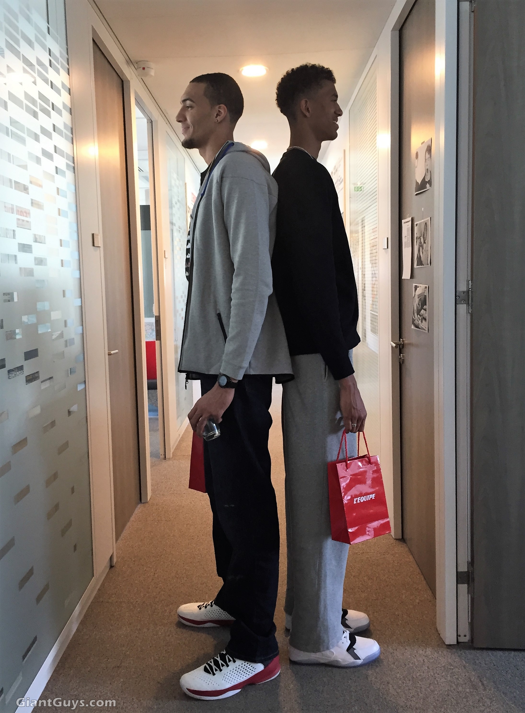 Rudy Gobert & Jonathan Jeanne