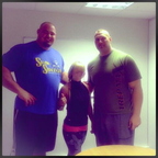 Brian Shaw and Terry Hollands