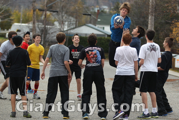 Ethan Lavallee - tall hockey player