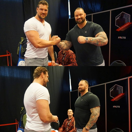 Olivier Richters  & Hafþór Björnsson