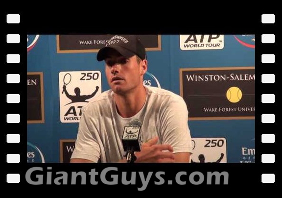 John Isner Press Conference - 8-19-13