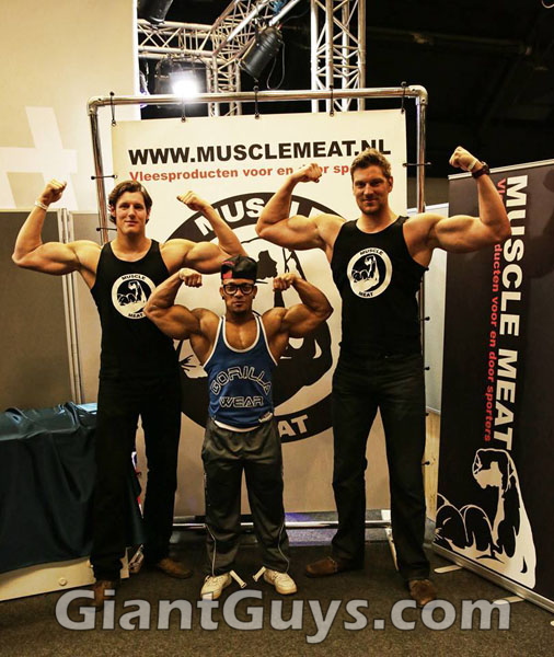 Tall Bodybuilder Sandwich