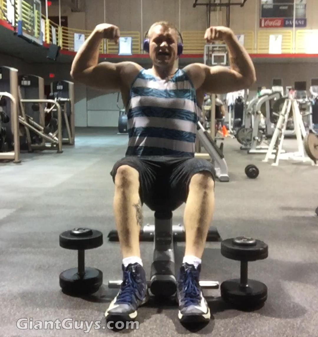 Sheldon Pappas muscular giant