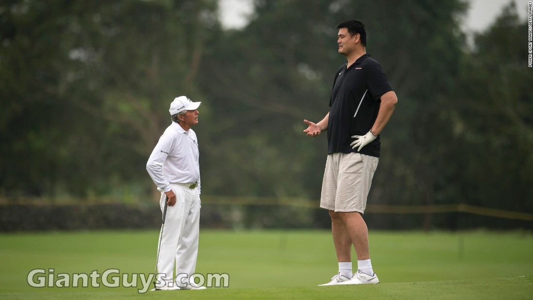 Yao Ming golf