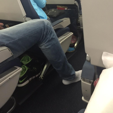 Too tall for airplane