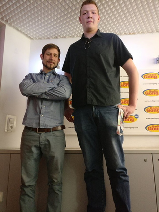 7ft2 giant guy Lukas