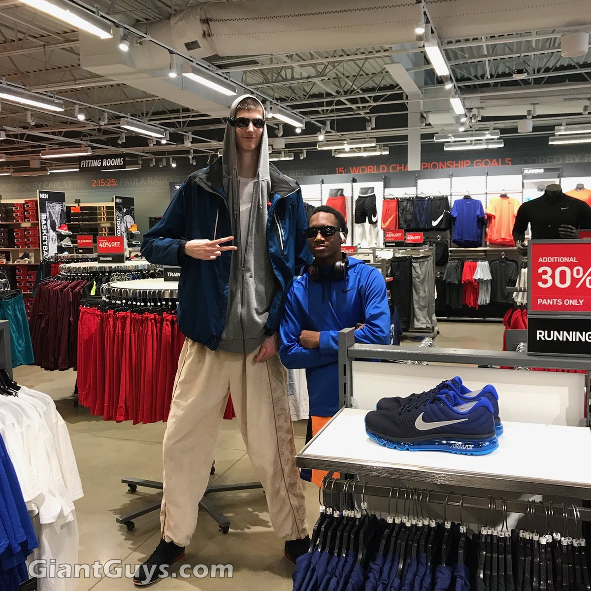 Robert Bobroczky at Nike Store