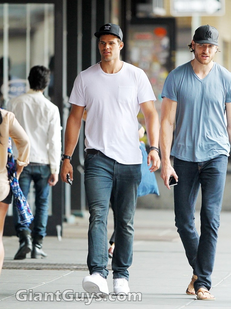 Kris Humphries and Peter Cornell