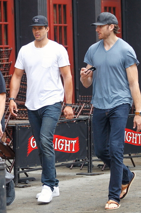 Kris Humphries and Peter Cornell