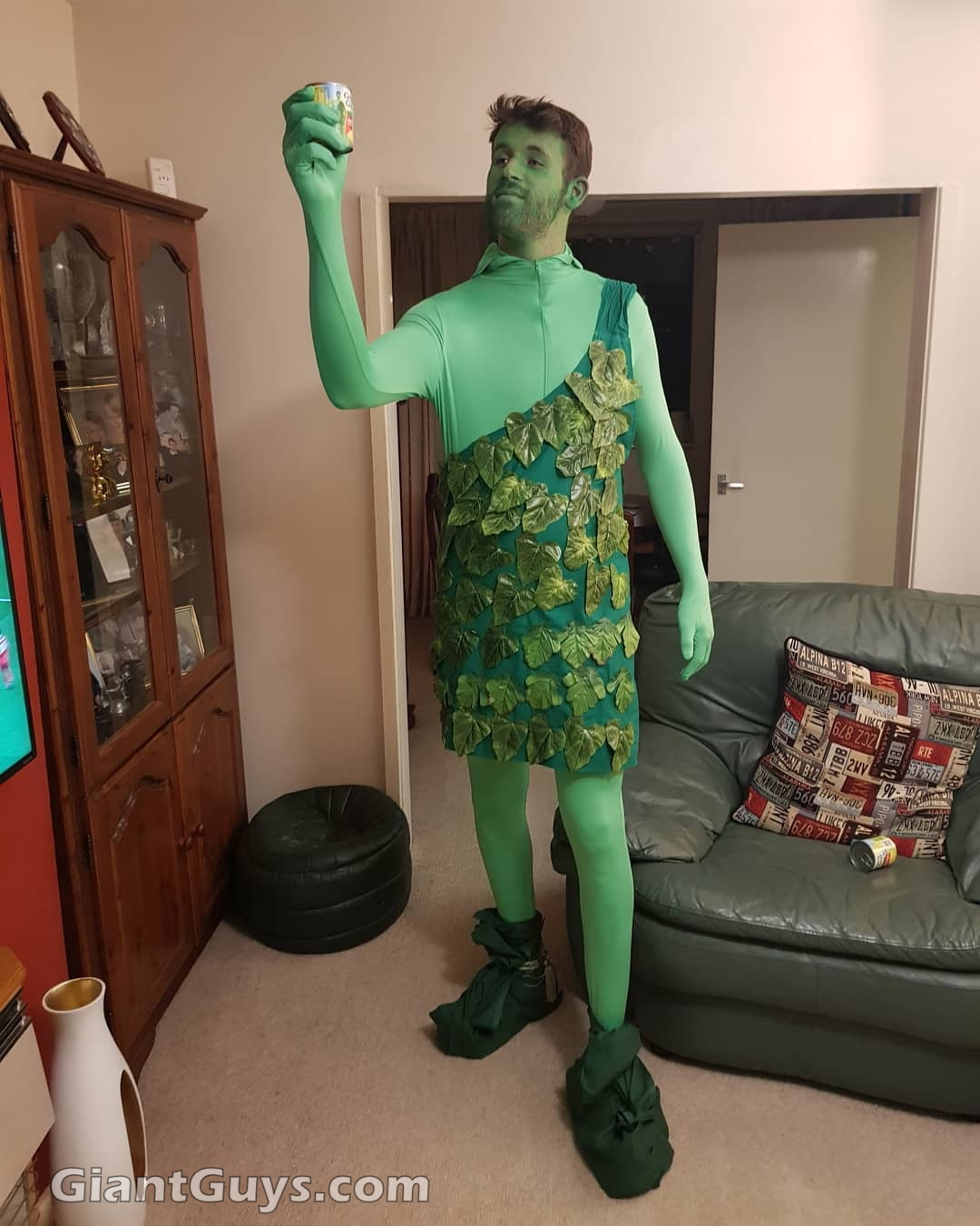Tall Guy Costume - Green Giant
