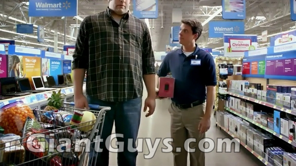 HUGE giant - Walmart commercial