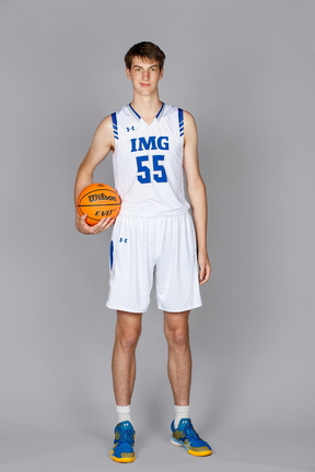Olivier Rioux 7 foot 8 basketball IMG Academy