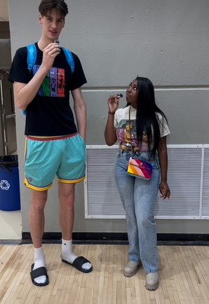 Olivier Rioux tall 7ft8