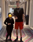 Olivier Rioux tall 7ft8