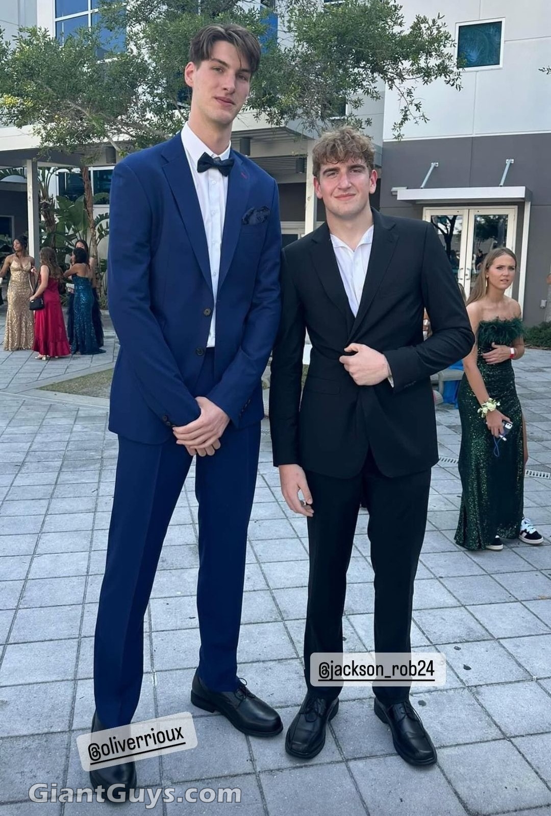 Olivier Rioux tall 7ft8