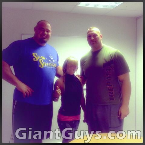 Brian Shaw and Terry Hollands