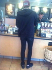 Starbucks tall guy